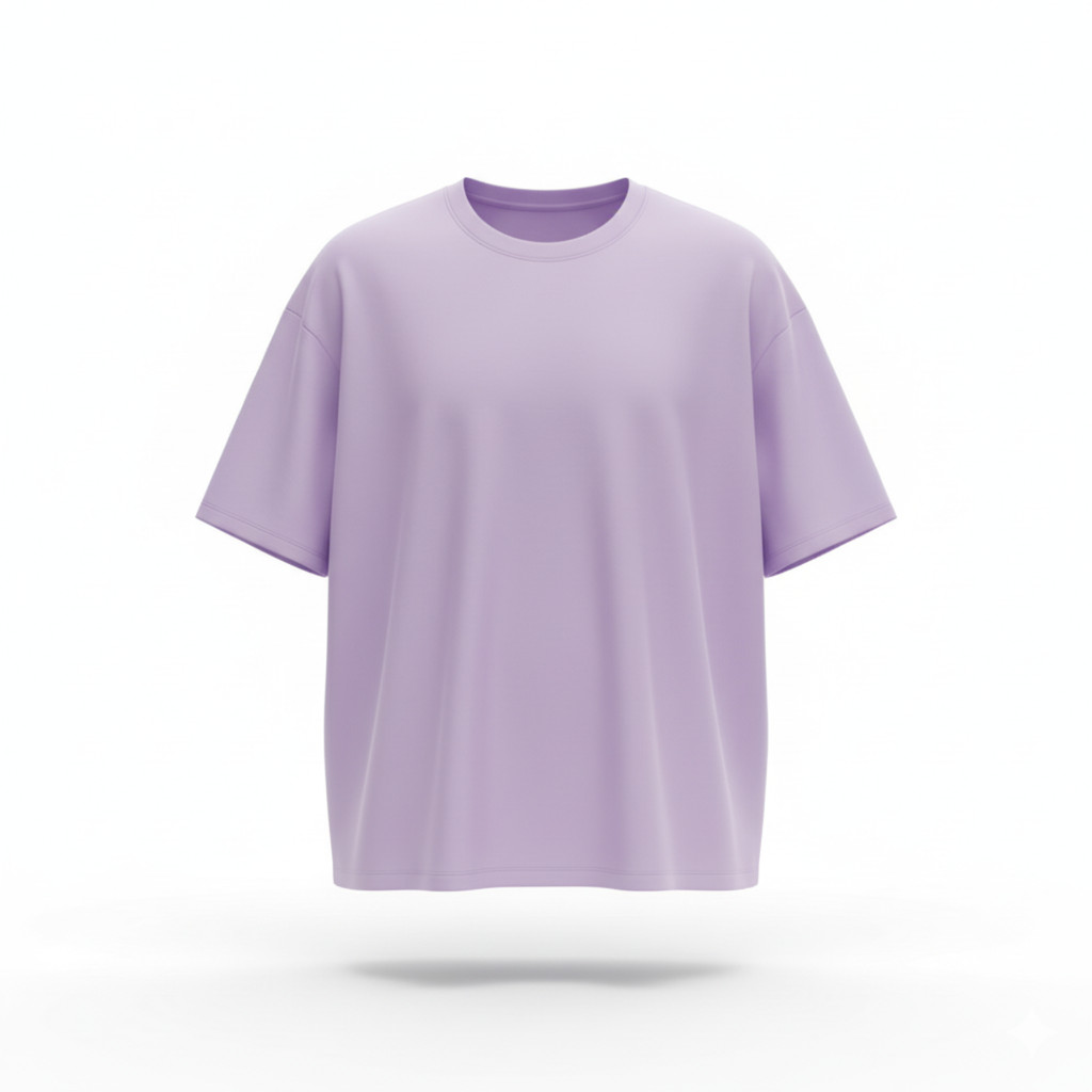 Gamer Maniac Oversized Tee - violet